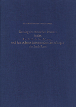 Catalogo di Ritratti Romani nei Musei Capitolini e altri Musei Civici della Città di Roma