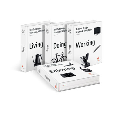 Red Dot Design Annuario del 2018/2019 (Vivere + Fare + Lavorare + Godere) SET COMPLETO IN OFFERTA